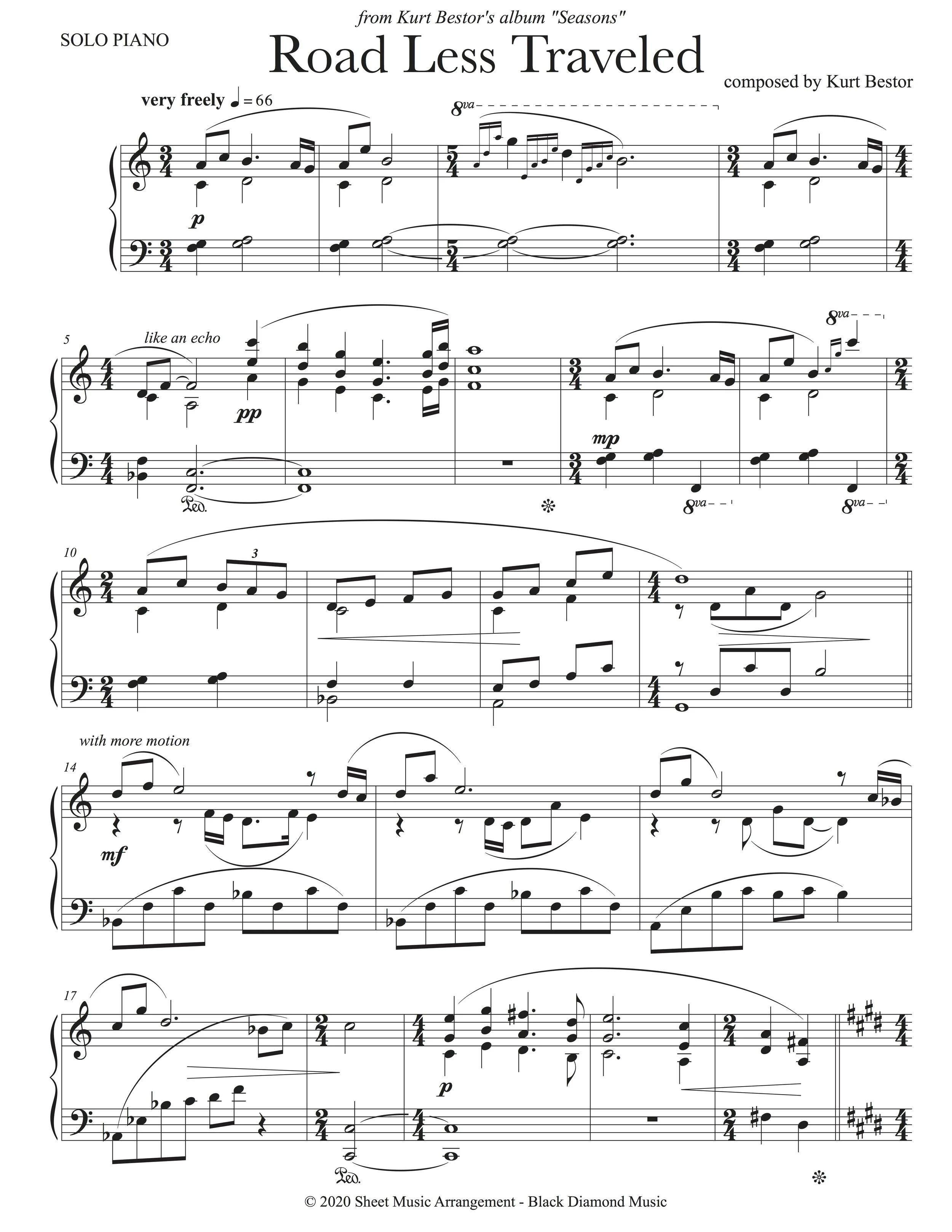 Road Less Traveled — Kurt Bestor